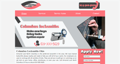 Desktop Screenshot of columbus-locksmiths.com